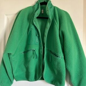 Free People “Hit the Slopes” Fleece Jacket
